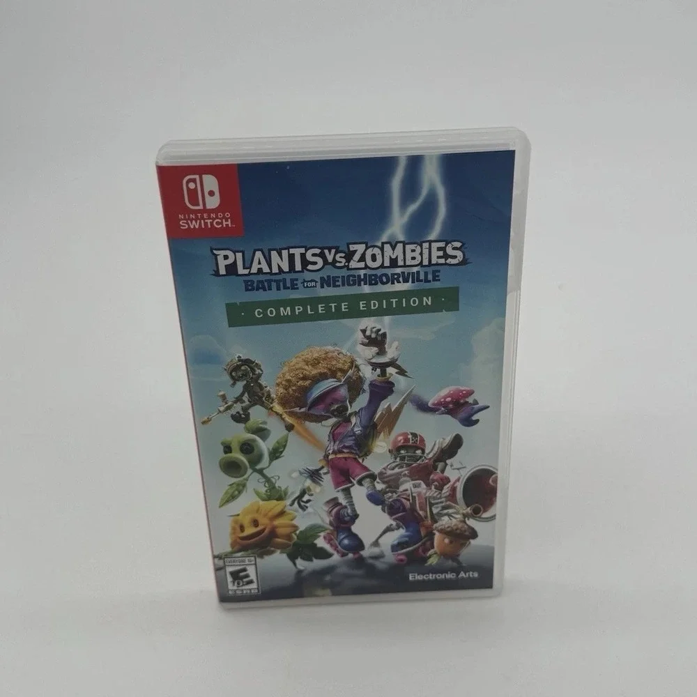 Plants vs Zombies Battle for Neighborville Complete Nintendo Switch EUC